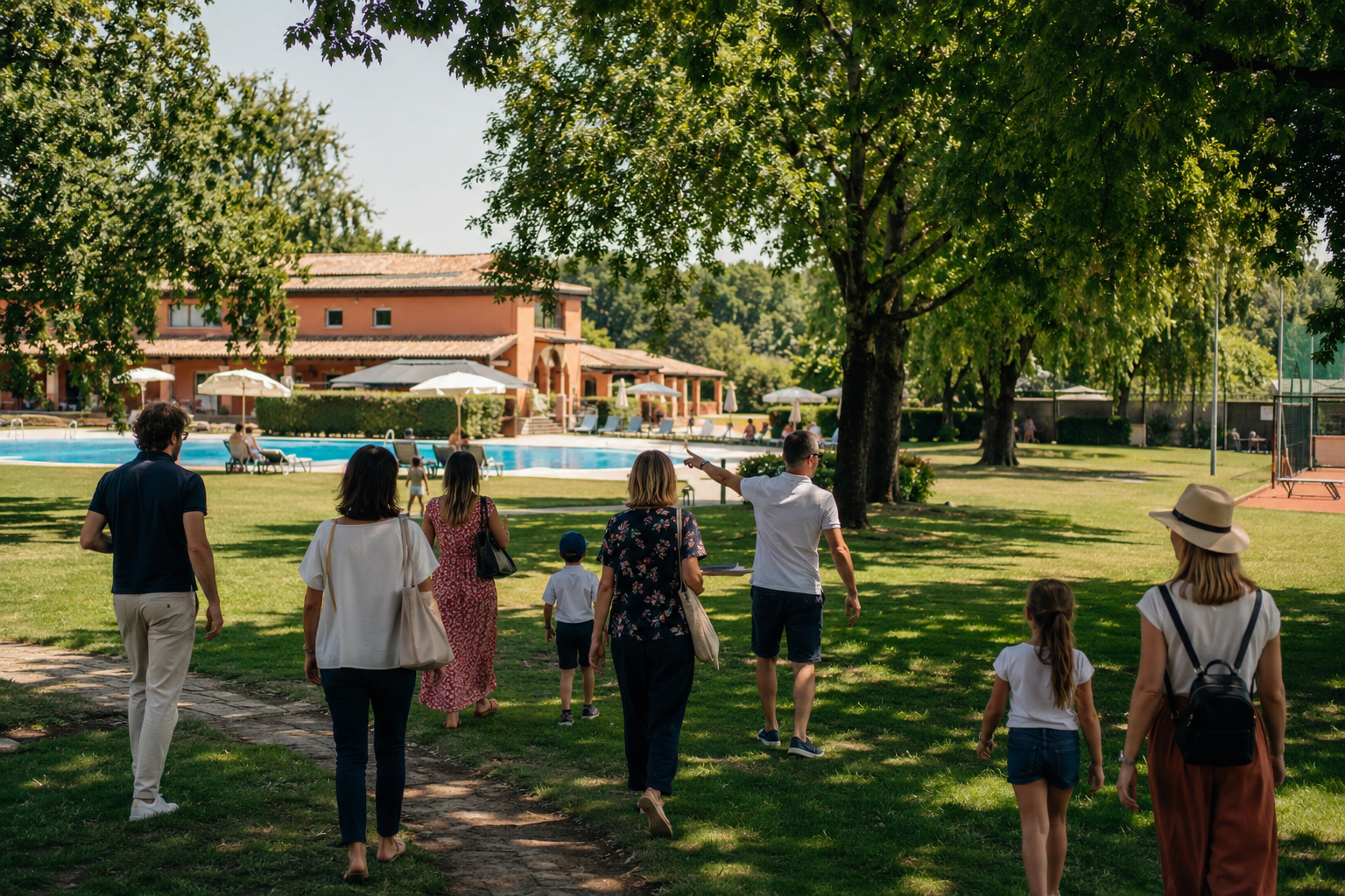 Open day, visita di gruppo al parco