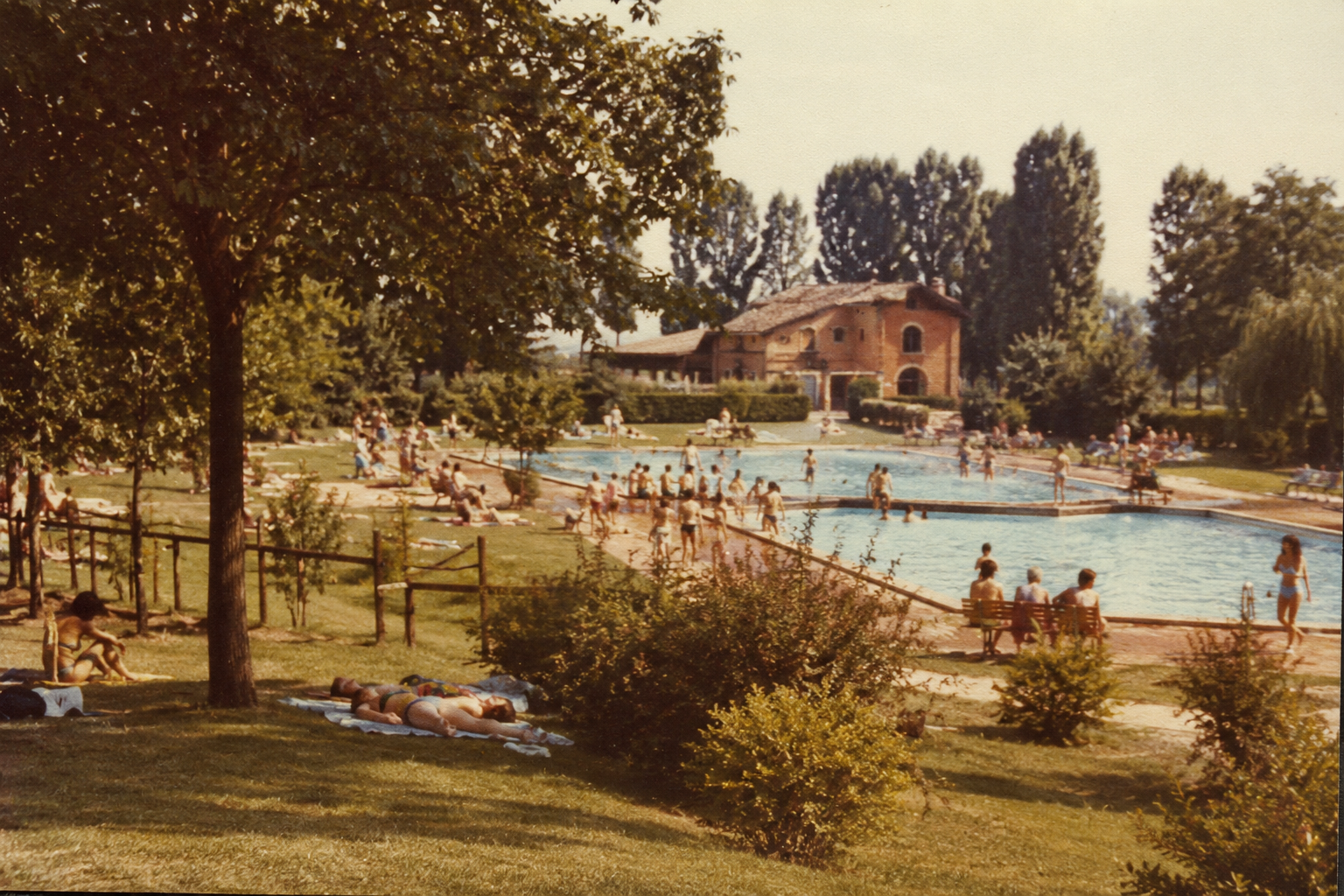 Il parco storico del Pero, le piscine
