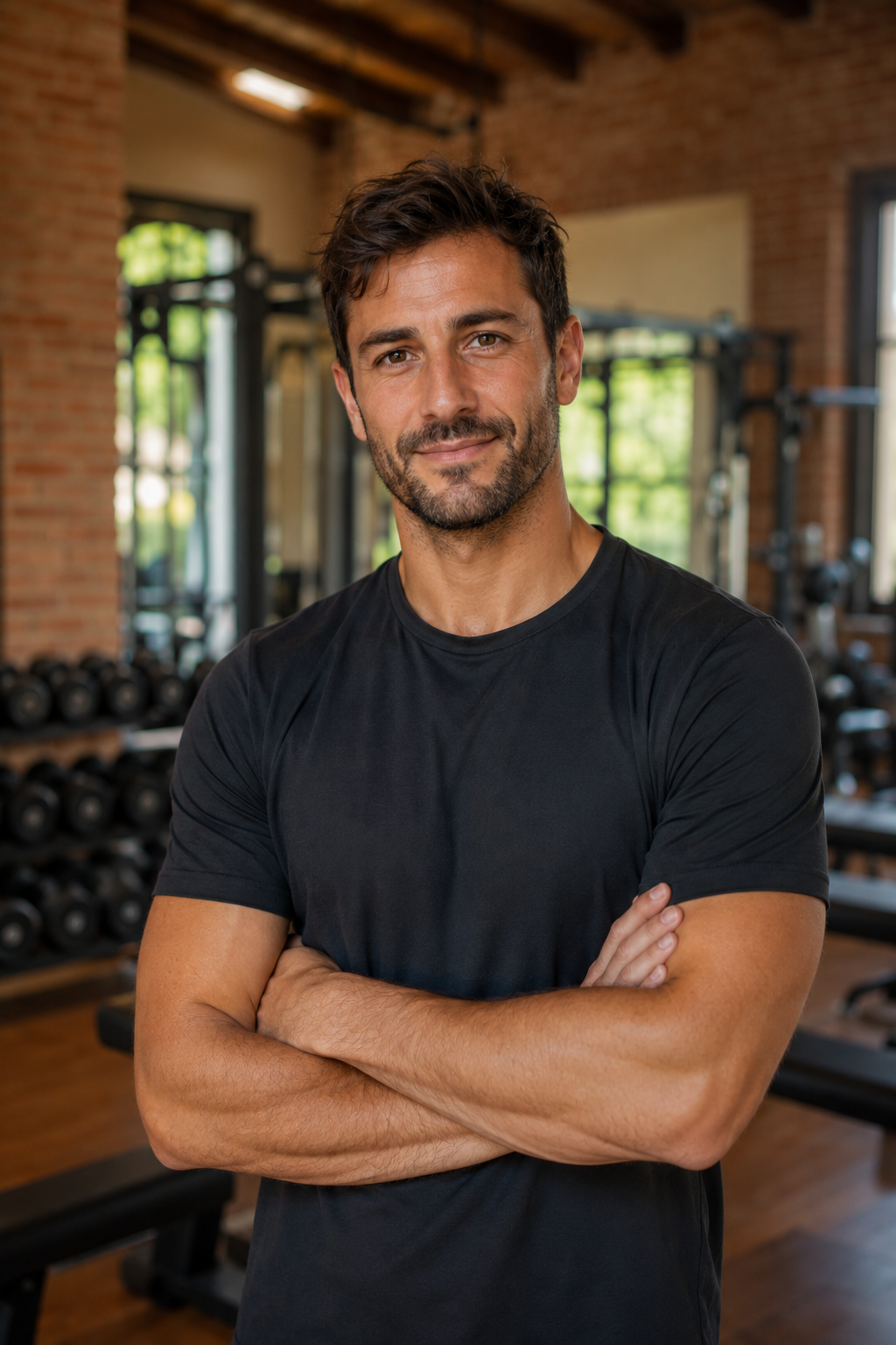 Andrea, responsabile della palestra